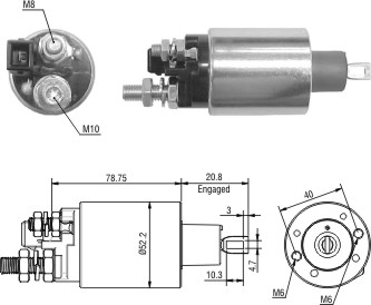 ZM1-483 - SOLEN.24V MWM VOLVO