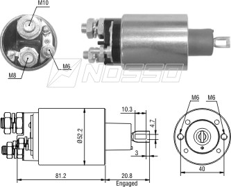 ZM1-484 - SOLEN.INDIEL CUMMINS 12V