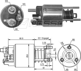 ZM395 - SOLEN.FORD.MM. 12V