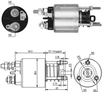 ZM4-595 - SOLEN.PALIO 1.6  MARELLI