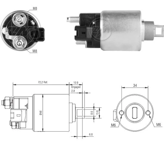 ZM425 - SOLEN. DENSO TOYOTA HILU