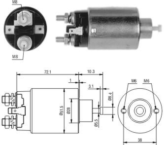 ZM697 - SOLEN.PEUG.405 MITSUB.