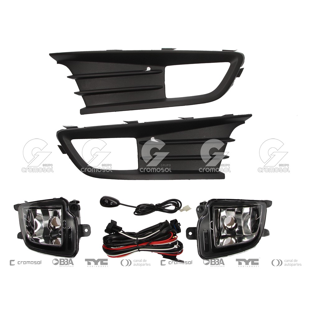 12351/10 - FARO AUX.VW GOL TREND 12