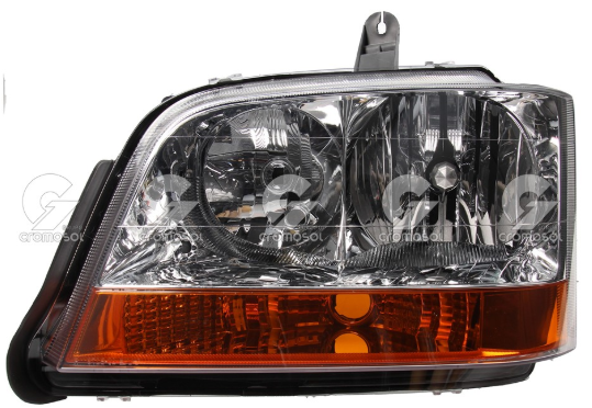 6128/5I - OPTICA CHEVROLET S10 2001/2010 - GIRO AMBAR - IZQUIERDA