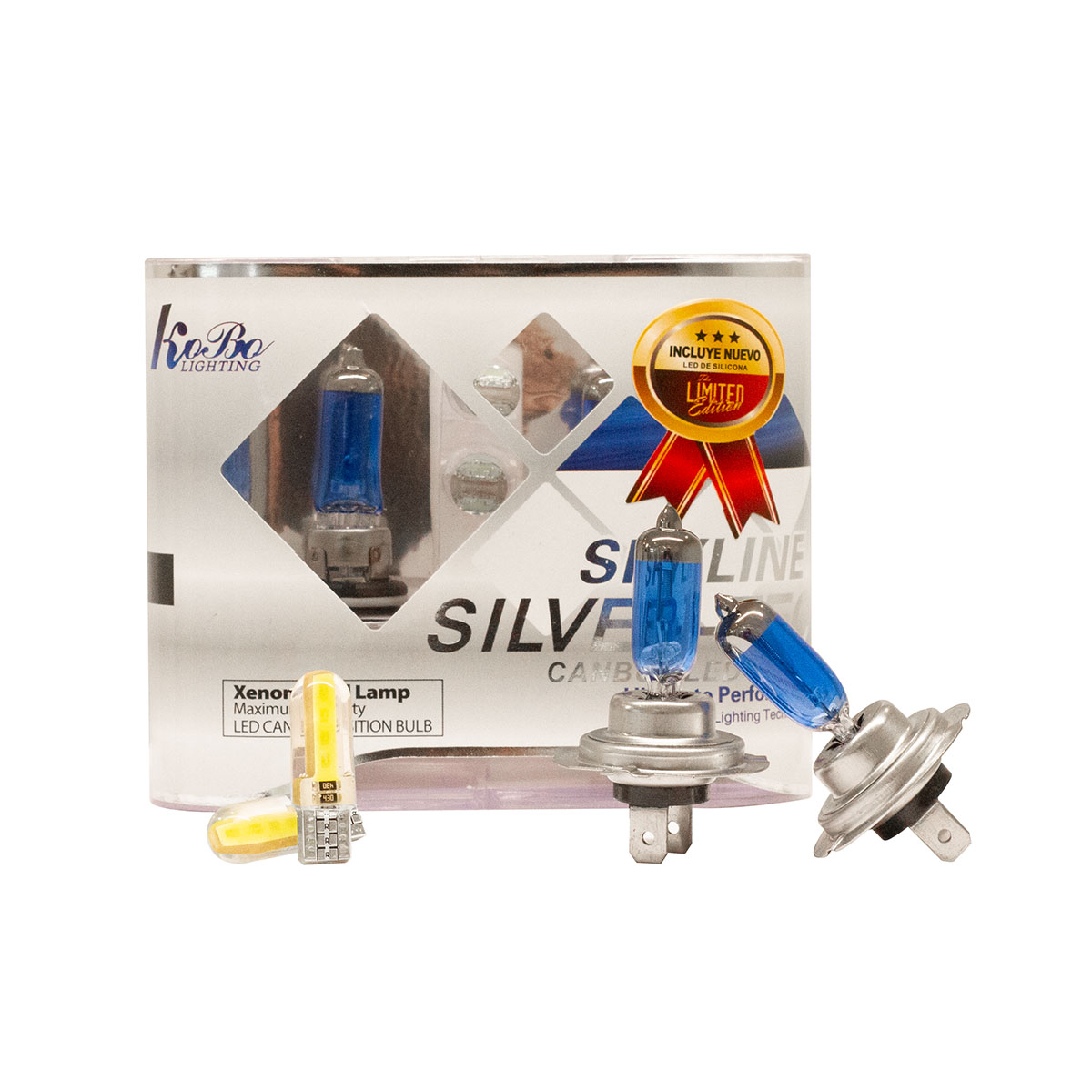 KOK12972SK - KIT LAMPARA H7 12V SKY LINE + 2 T10 CANBUS