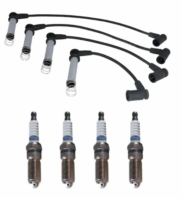 KCB0013 - KIT CAB+BUJIAS FORD FIESTA - KA - ECOSPORT 1.6 8V - ZETEC
