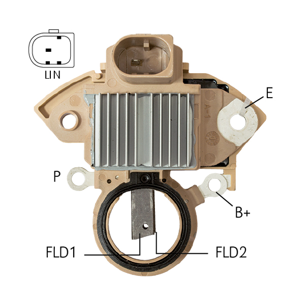 H2009-4522 - REG.MITSUBISHI FORD RANGER 2.2/3.2 - 1 PIN