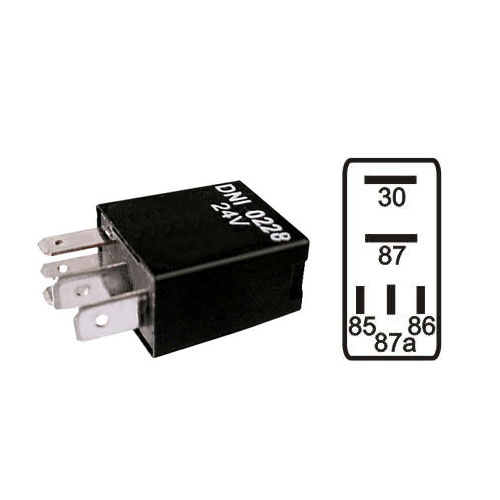 32738 - MICRO RELAY AUX. 24V 5T