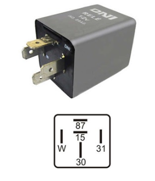 DNI0815 - RELAY CONTROL DE ROTACION12V 5T -M.BENZ