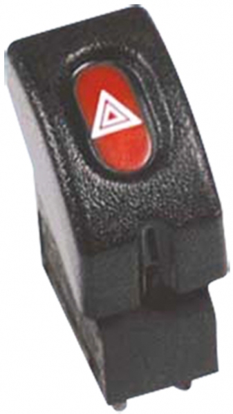 MG04-1072 - TECLA BALIZA CHEVROLET CORSA SIN TESTIGO - NEGRA