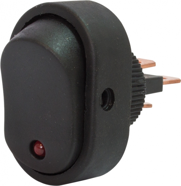 MG04-ASW20R - TECLA 1 PUNTO C/LED - ROJO