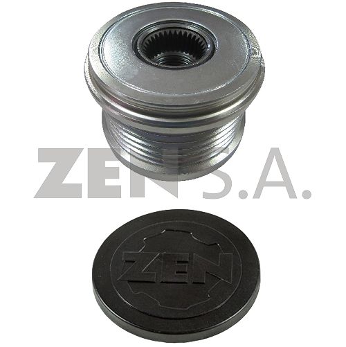 ZEN5629 - POLEA ALT. PEUGEOT PARTER - 206 HDI - FORD FIESTA 1.4TDCI
