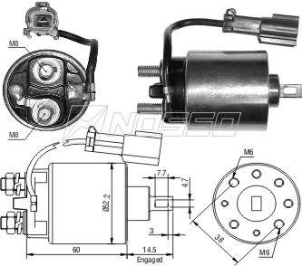 ZM1-717 - SOLEN.HITACHI ISUZU - GM - CHEVROLET