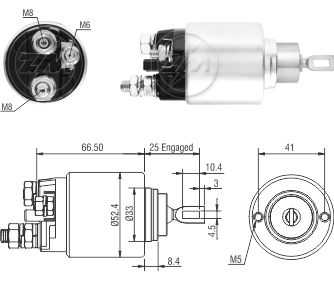 ZM2-382 - SOLEN. BOSCH FIAT PALIO - SIENA - STRADA 2T 26MM