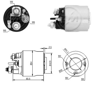 ZM2-494 - SOLEN.VALEO CITROEN BERLINGO - PEUGEOT 206 - PARTNER - RENAULT