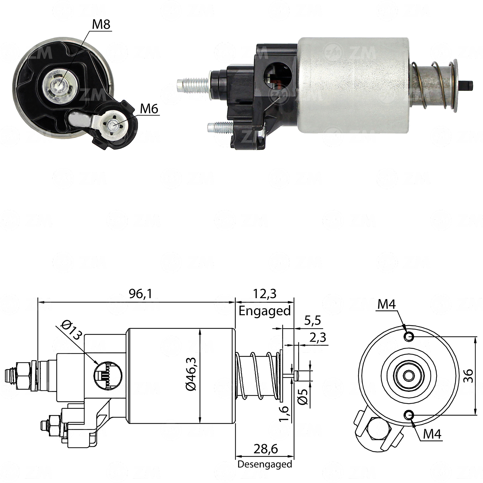 ZM2-665 - SOLEN.DENSO FIAT PALIO - SIENA - JEEP RENAGADE