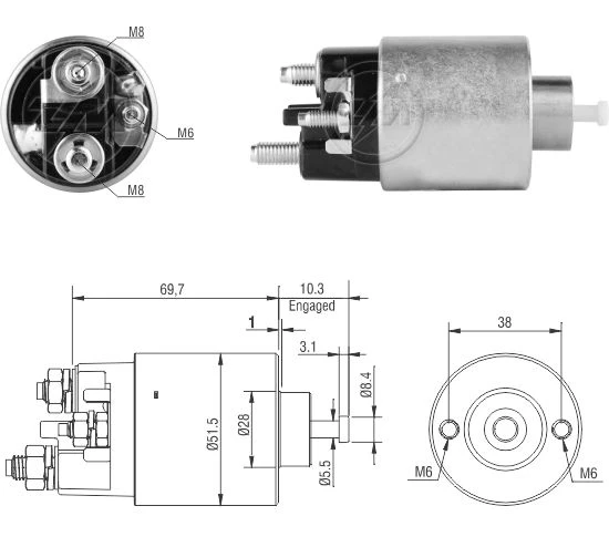 ZM2-996 - SOLEN.MITSUBISHI CHEVROLET AVEO - CRUZE - TRUCKER - SONIC