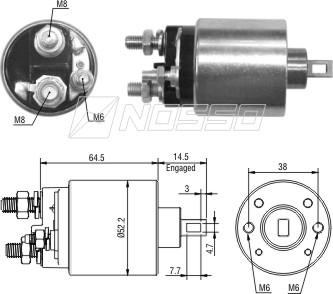 ZM3-484 - SOLEN. INDIEL M74R CHEVROLET CORSA - FORD CURRIER - FIESTA
