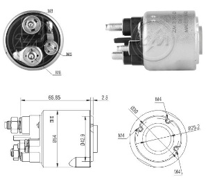 ZM3-590 - SOLEN.VALEO FORD FIEST - FOCUS - C-MAX - ECOSPORT