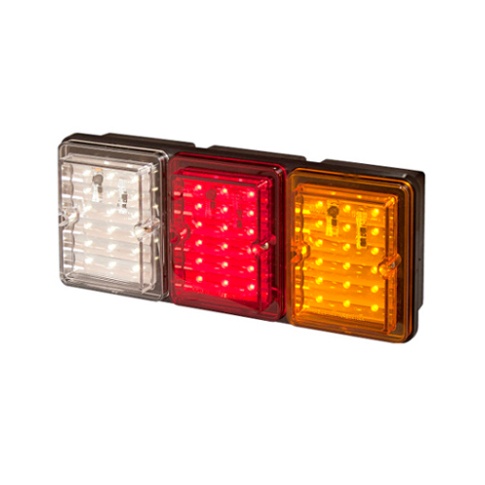 1610E - JGO.FAROS TRASEROS X 3 LED