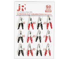 JR3025 - BLISTER X 12 CLIP BATERIA 25A AISLADO