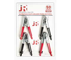 JR 3200 - CLIP BATERIA 200A AISLADO BLISTER DE 4