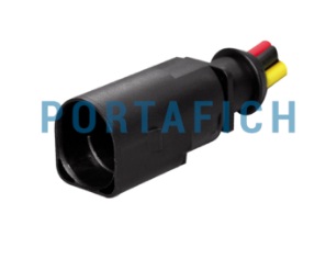 1017 - FICHA 4 VIAS SENSOR TEMP. VW FOX