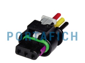 1067 - FICHA 3 VIAS SENSORES VARIOS VW GOLF - FORD FOCUS