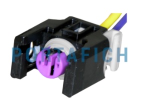 1247 - FICHA 2 VIAS INYECTOR DIESEL DELPHI HYUNDAI