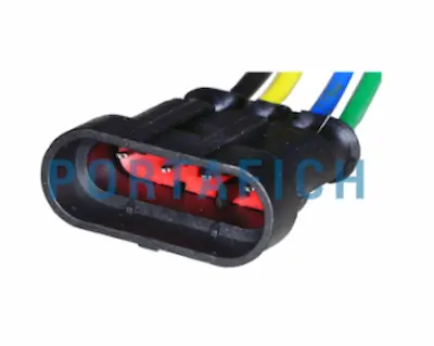 1279 - FICHA 4 VIAS BOBINA IGNICION - SONDA LAMBDA - BBA. COMBUSTIBLE RENAULT - FIAT