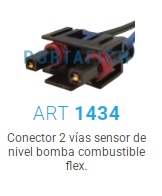 1434 - FICHA 3 VIAS SENSOR NIVEL BBA COM.BENZ