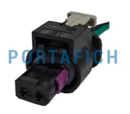 1651 - FICHA 2 VIAS BAJA PRESION VW AMAROK -  SENSOR DE TEMPERATURA ONIX - PRIMA - FARO VW GOLF -  S