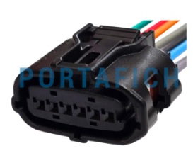 1826 - FICHA 6 VIAS ACTUADOR TURBO TOYOTA