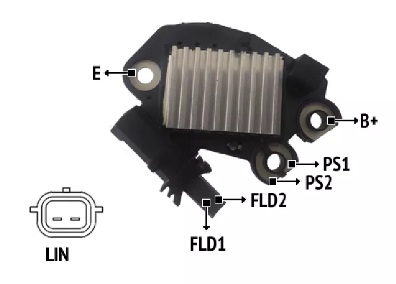 RNV618692 - REG.VALEO 12V RENAULT LOGAN - DUSTER