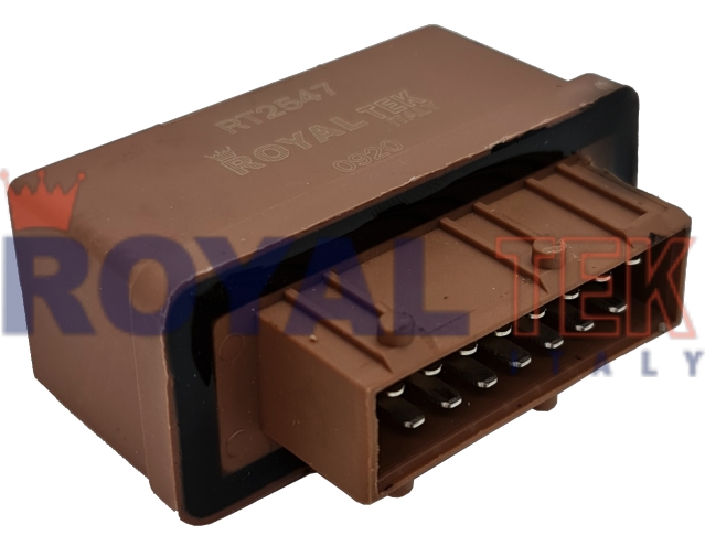 RT2547 - CAJA CONTROL PEUGEOT 306 - PARTNER - BOXER - MARRON - 15 PINES