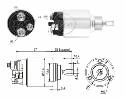 ZM3-381 - SOLEN. BOSCH CIITROEN JUMPER - FIAT DUCATO - FORD TRANSIT - PAUEGEOT BOXER